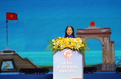 Khai mạc Lễ hội Vì Hòa bình 2024: Chung tay kiến tạo thế giới hòa bình
